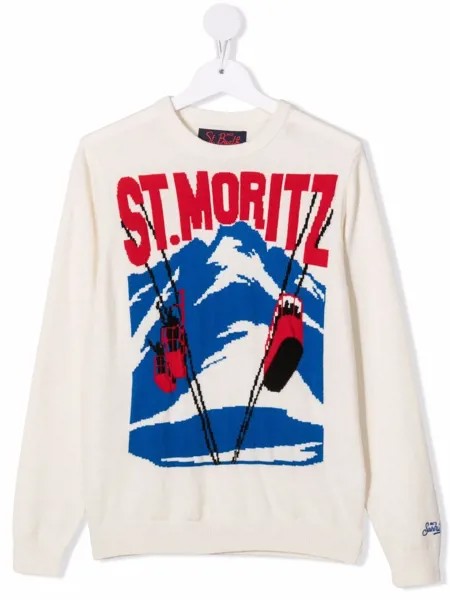 MC2 Saint Barth Kids джемпер St. Moritz тонкой вязки