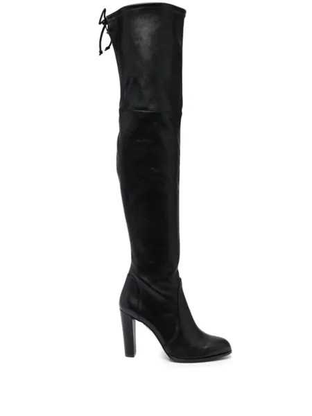 Stuart Weitzman сапоги Highland 95, черный