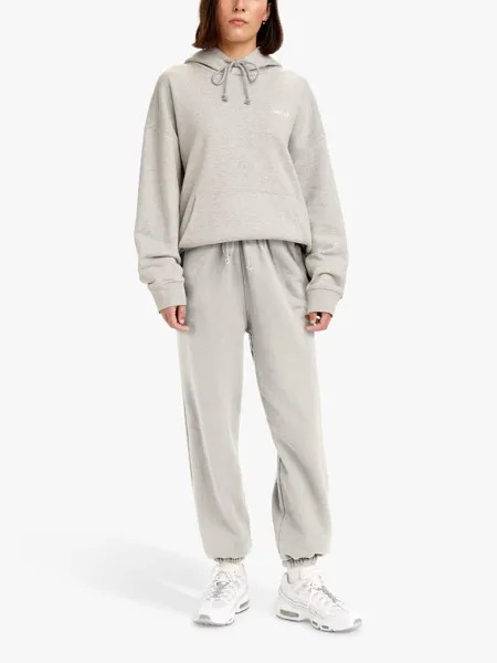 Хлопковые спортивные штаны Levi's Jogger, Light Mist Heather