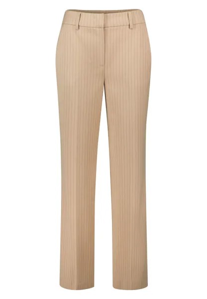 Брюки Zero Nadelstreifen Hose gerades Bein 30 Inch, бежевый