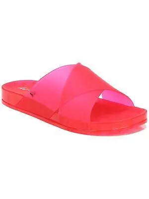 Женские шлепанцы CIRCUS BY SAM EDELMAN Pink Jelly Pool Slides Jaylee Almond Sandals 7 M