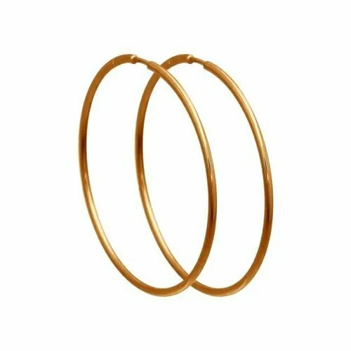 Серьги конго Diamant, красное золото, 375 проба, , золото