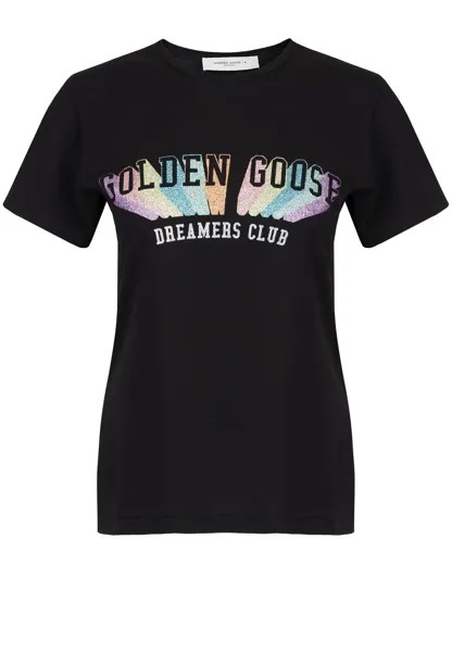 Футболка женская Golden Goose 117111 черная S