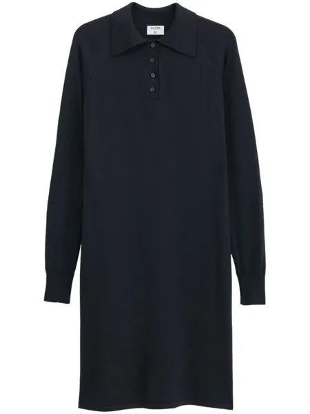 Filippa K платье с воротником поло, черный