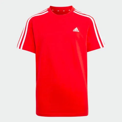 Футболка adidas, размер 176, красный