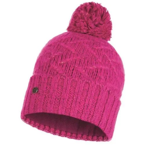 Шапка Buff Knitted & Polar Hat Ebba Bright Pink