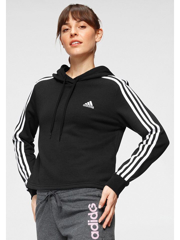 Толстовка adidas Hoodie 3S FT, черный