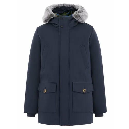 Парка GEOX, размер 8 лет, gothic blue