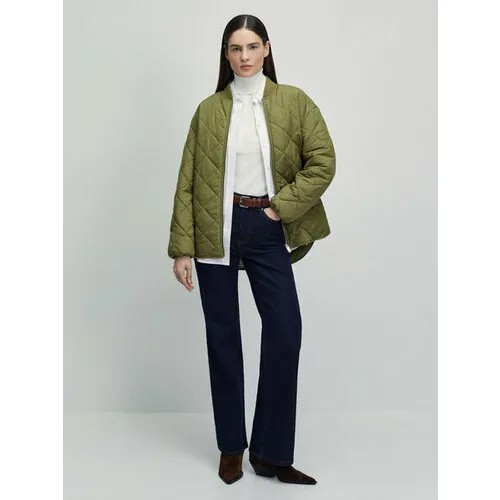 Куртка Zarina, размер XL (RU 50)/170, хаки-оливковый