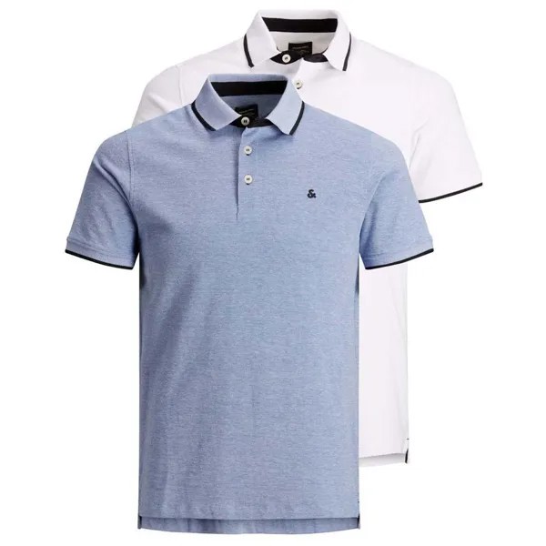 Поло с коротким рукавом Jack & Jones Paulos 2 Units, разноцветный