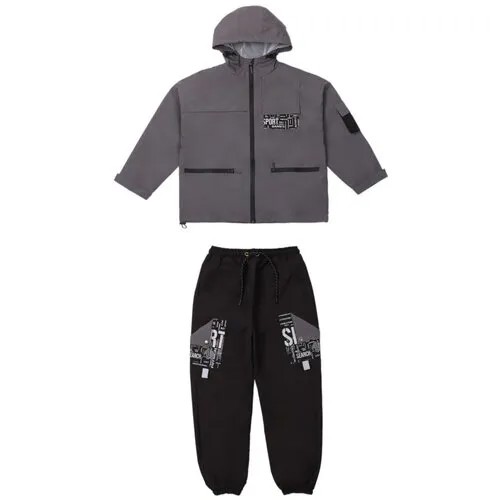 Комплект одежды BONITO KIDS, размер 134, серый