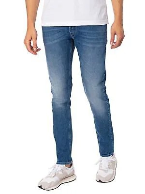 Мужские зауженные джинсы Willbi Regular, синие Replay