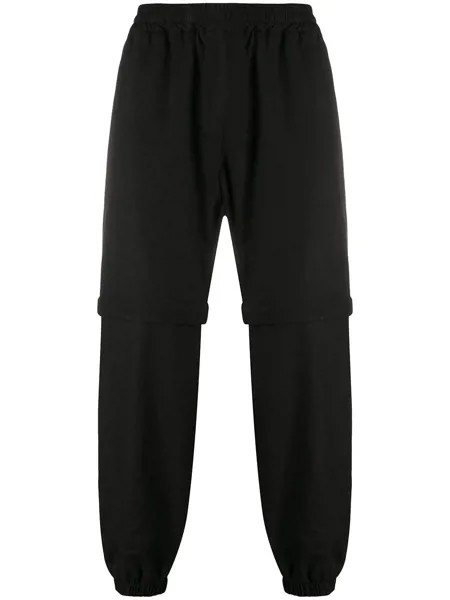 Stella McCartney спортивные брюки Patrick с молниями