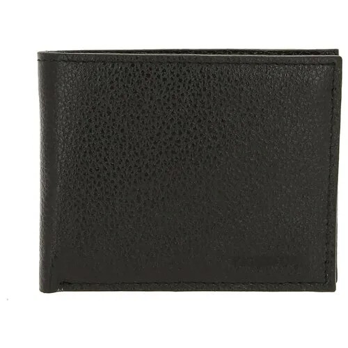 Портмоне Versado B300 relief black, фактура зернистая, черный