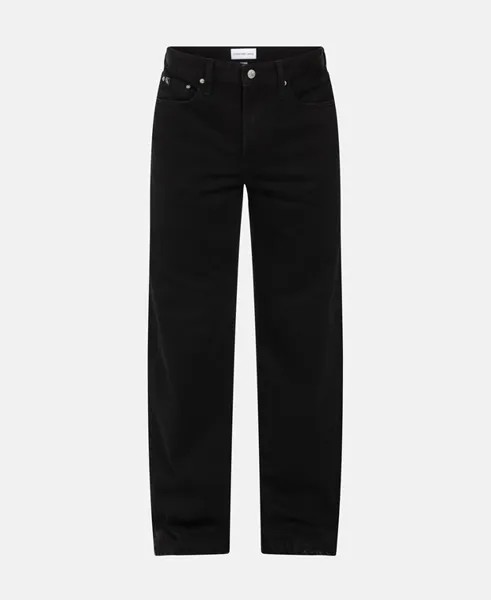 Прямые джинсы Calvin Klein Jeans, антрацит