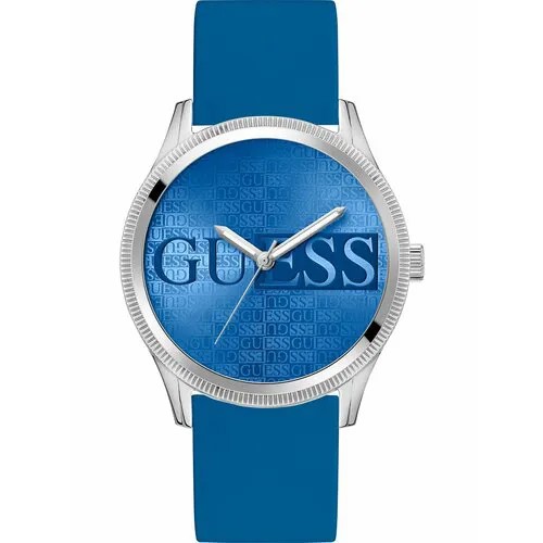 Наручные часы GUESS GW0726G1, синий, серебряный