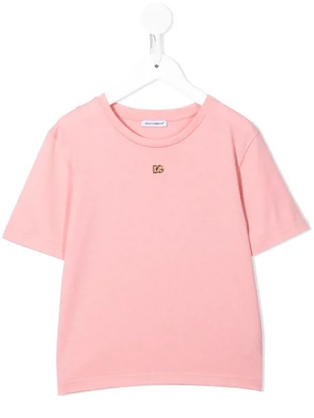 Dolce & Gabbana Kids футболка с логотипом