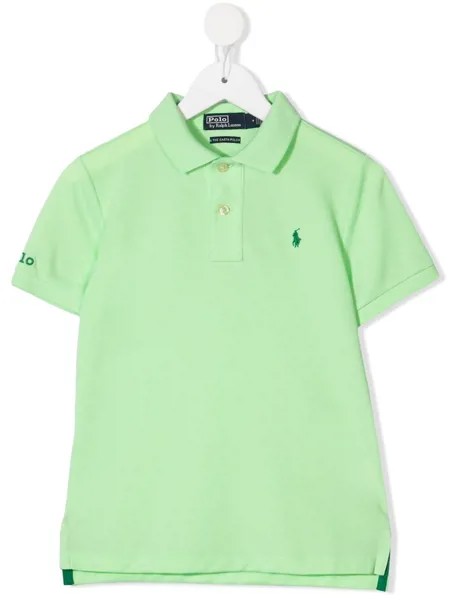 Ralph Lauren Kids рубашка поло с вышитым логотипом