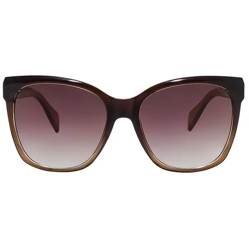 Солнцезащитные очки Valentin Yudashkin, коричневый