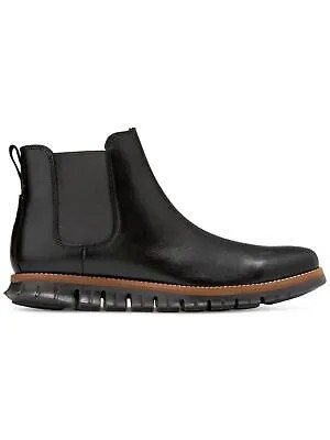 Мужские туфли COLE HAAN GRANDSERIES черного цвета с язычком Zerogrand на платформе «Челси» 9,5 м