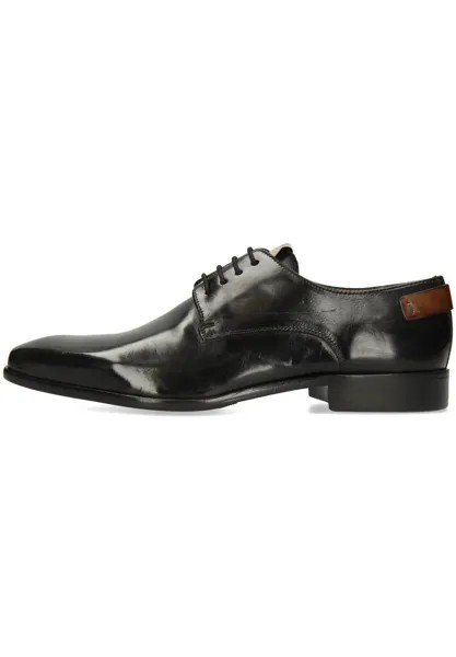 Элегантные туфли на шнуровке Bond 1 Crust Wood Melvin & Hamilton, черный