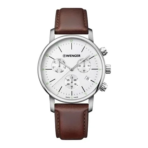 Наручные часы WENGER Urban Classic 01.1743.101, серебряный, белый