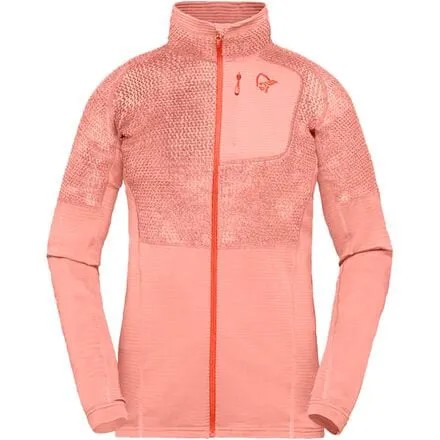 Куртка Lyngen Alpha90 Raw женская Norrona, цвет Peach Amber