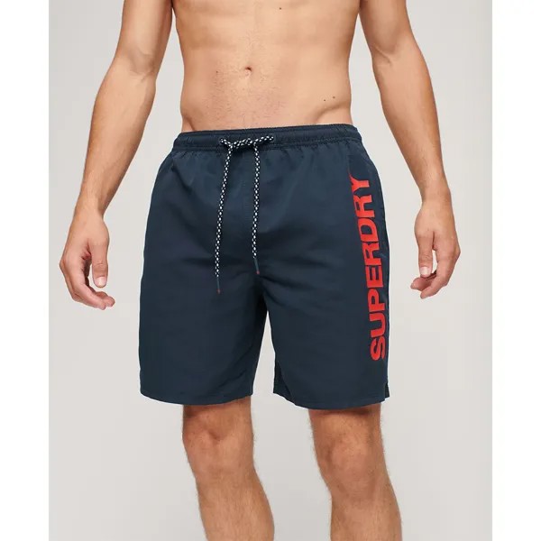 Шорты для плавания Superdry Sport Graphic 17´´ Swimming Shorts, синий