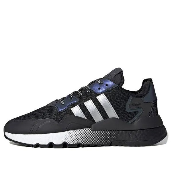 Кроссовки ночные джоггеры Adidas, черный