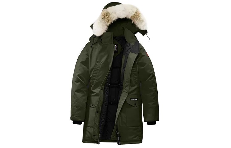 Женский пуховик Canada Goose, Армейский Зеленый