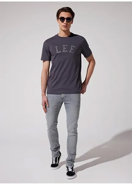 Мужские джинсовые брюки узкого кроя с нормальной талией Lee