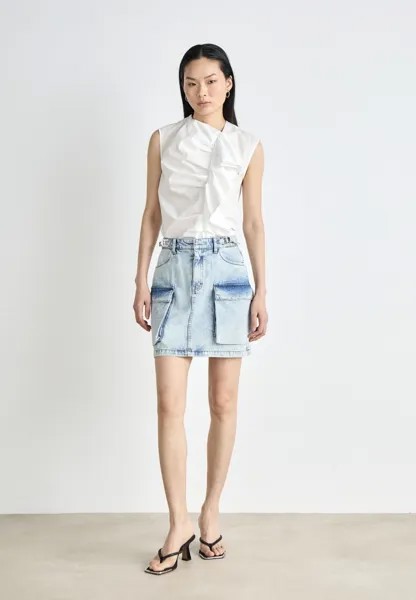 Джинсовая юбка MARLIGZ SKIRT Gestuz, синие джинсы
