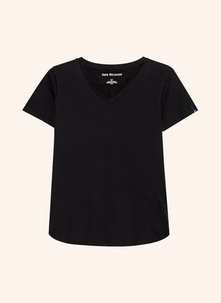 Футболка TRUE RELIGION V-Neck, черный
