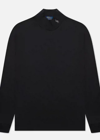 Мужской свитер Polo Ralph Lauren Turtle Neck Embroidered Logo, цвет чёрный, размер XL