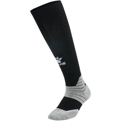 Гетры Kelme, размер M/41, серый, черный
