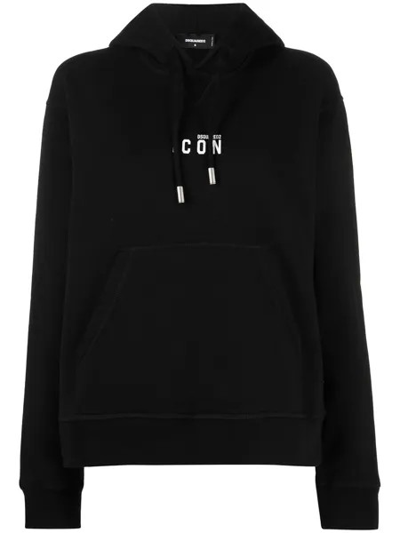 Dsquared2 худи Icon с вышивкой