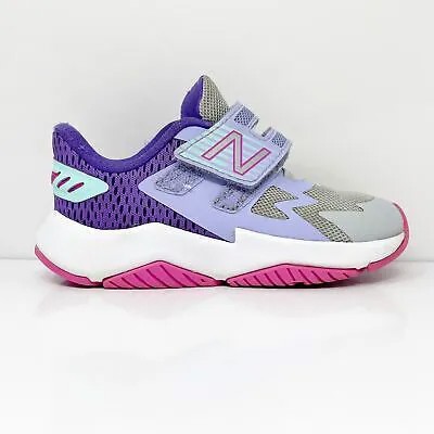 New Balance Girls Rave Run V1 ITRAVBL1 Серые кроссовки для бега Размер 9,5 м