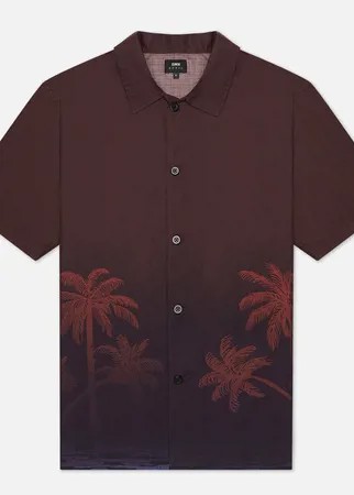 Мужская рубашка Edwin Palmrain, цвет бордовый, размер XXL