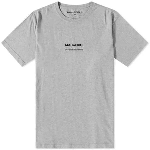 Футболка Maharishi MILTYPE Embroidery Logo Tee