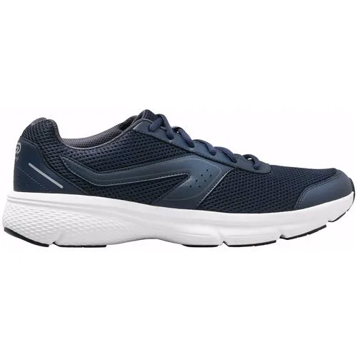 Кроссовки для бега мужские RUN CUSHION темно-синие, размер: 8,5 /41, цвет: Асфальтово-Синий KALENJI Х Decathlon