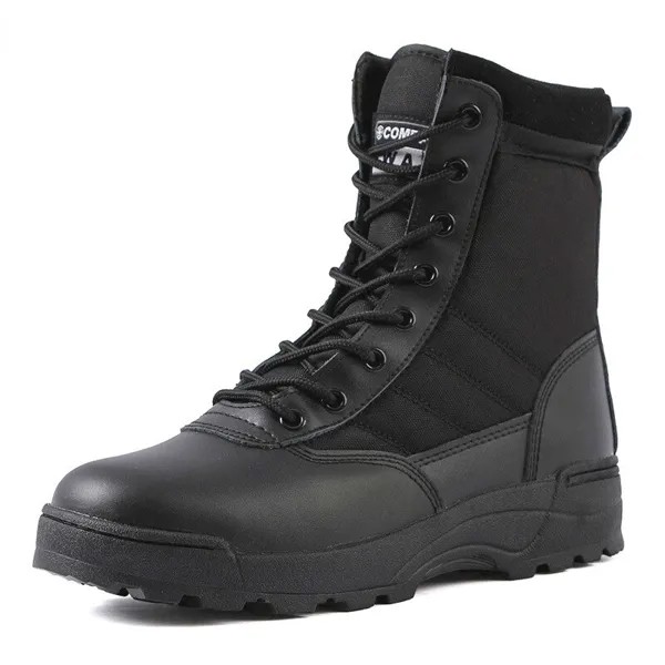 Ботинки мужские в стиле милитари, спецназ, пустынные боевые сапоги, уличная походная обувь, ботильоны, Рабочая защитная обувь
