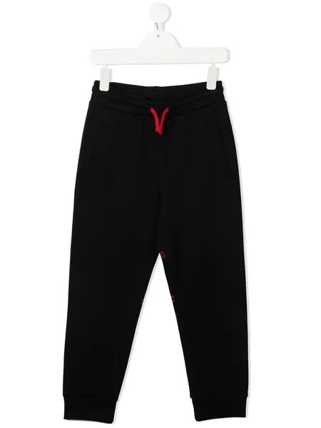 Marcelo Burlon County Of Milan Kids спортивные брюки с логотипом