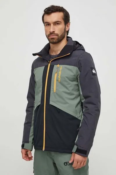 Лыжная куртка Dawson Quiksilver, зеленый