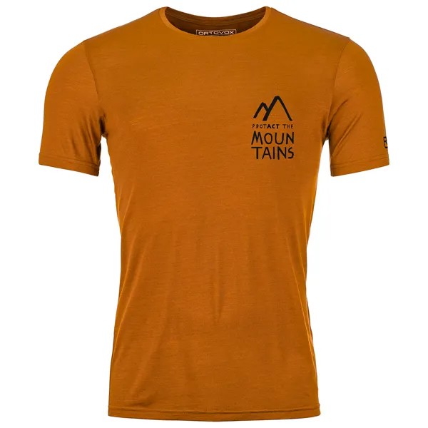 Рубашка из мериноса Ortovox 120 Cool Tec Mountain Duo T Shirt, цвет Sly Fox