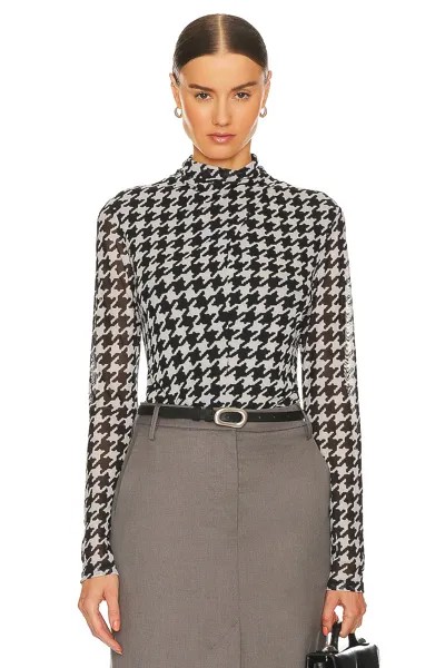 Топ Sanctuary Make A Statement, цвет Pulse Houndstooth