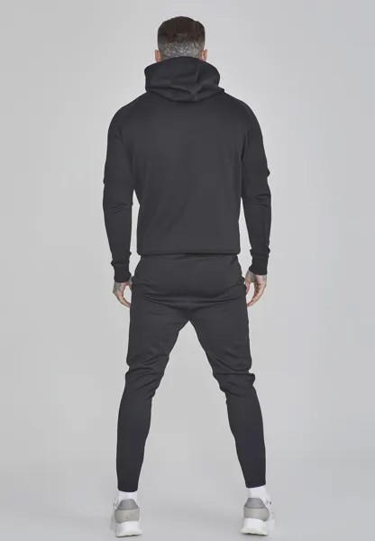 Джемпер с капюшоном ESSENTIALS POLY SIKSILK, черный