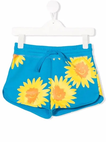 Stella McCartney Kids sunflower-print shorts