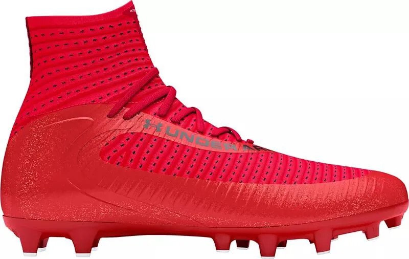 Мужские футбольные бутсы Under Armour Highlight Franchise 2.0 IntelliKnit MC, красный