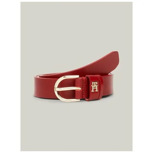 Ремень TOMMY HILFIGER, размер 95, dark magma