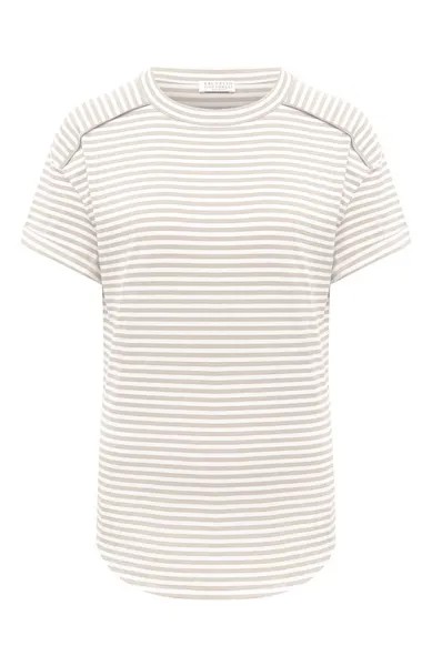 Хлопковая футболка Brunello Cucinelli
